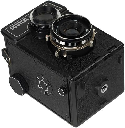 LUBITEL 166 كاميرا TLR ذات تنسيق عالمي متوسط ​​- كاميرا تناظرية قديمة لاتحاد الجمهوريات الاشتراكية السوفياتية (متجددة) in Kuwait