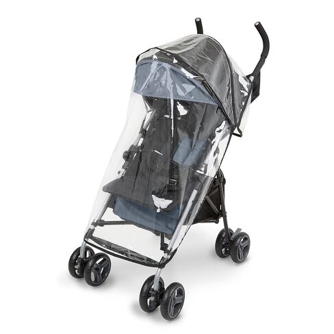 Ingenuity 3D Mini Stroller Rain Cover, Baby Weather Shield for Rain, Wind & Snow, Fits 3D Mini Strollers, Vented Airflow, Clear Visibility, Easy Install & Storage – Clear in Saudi Arabia