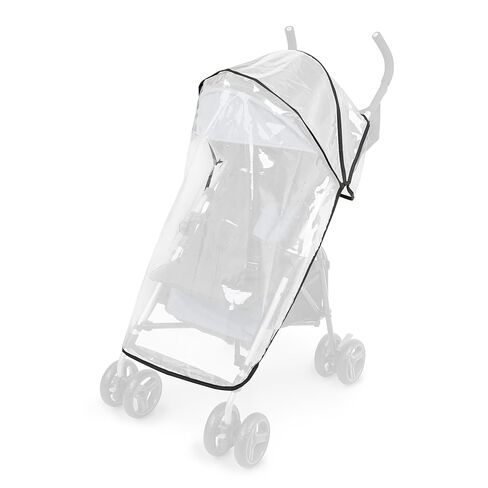 Ingenuity 3D Mini Stroller Rain Cover, Baby Weather Shield for Rain, Wind & Snow, Fits 3D Mini Strollers, Vented Airflow, Clear Visibility, Easy Install & Storage – Clear in Saudi Arabia