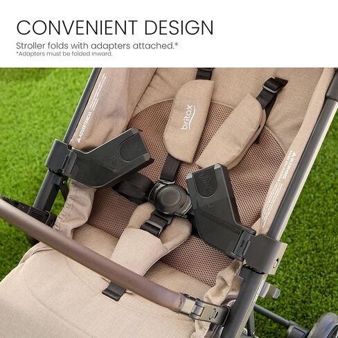 Britax Juniper+ Infant Car Seat Adapters for Select Britax, Maxi-Cosi, Cybex, & Nuna Seats, Compatible with Juniper+ Stroller in Kuwait