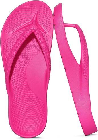 KIDMI Arch Support Flip Flops for Womens Comfortable Orthopedic Sandals for Plantar Fasciitis Beach Thong Slides in Kuwait