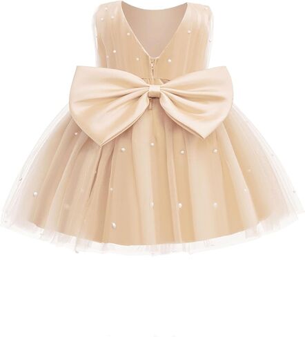 Toddler Baby Girls Princess Birthday Dress Flower Girl Pageant Party Tutu Wedding Formal Dresses Tulle Gown in Kuwait