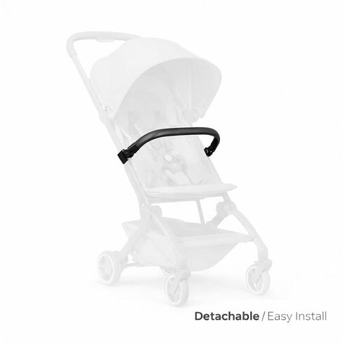 Foldable Bumper Bar Compatible with AER+ and AER Strollers, One-Hand Open Armrest, Easy Attach & Remove, Comfortable Grip Handle for Baby Toys(Charcoal Black) in Kuwait