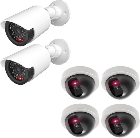 WALI Bundle – 2 Items: 2 Fake Dummy Cameras，2 Fake Dome Security Cameras（TC-W2+SDW-4） in Kuwait