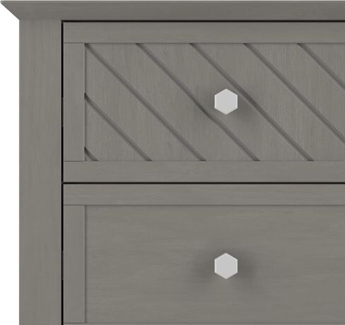 Child Craft Atwood Crib and Dresser Nursery Set, 2-Piece, Includes 3-in-1 Convertible Crib and 3-Drawer Dresser, Grows with Your Baby (Lunar Gray) in Saudi Arabia