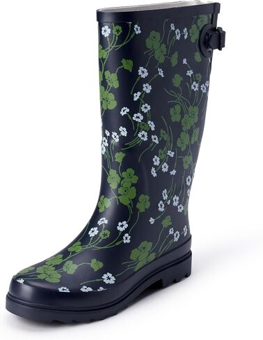 Amazon Essentials Women's Waterproof Tall Rain Boot with Adjustable Buckle in Saudi Arabia