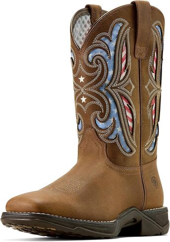 ARIAT Women's Anthem Proud Venttek Square Toe Western Boot in Kuwait