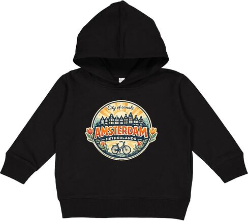 inktastic Amsterdam Netherlands Travel Toddler Hoodie in Saudi Arabia