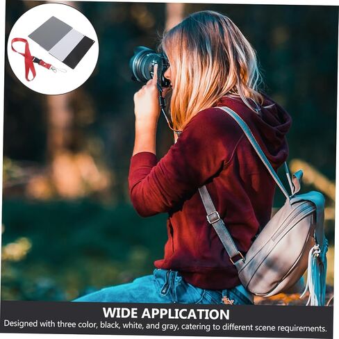 18degree Portable for Photography Exposure White Balance Reference Card with Sides for DSLR and Video Calibration in Kuwait