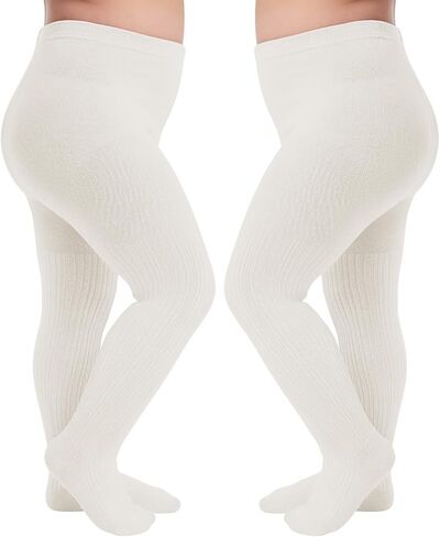Century Star 2 Pack Baby Girls Cable Knit Tights - Seamless Stretch Waist Leggings for Toddler Infant Daily School Wear 0-6T in Saudi Arabia