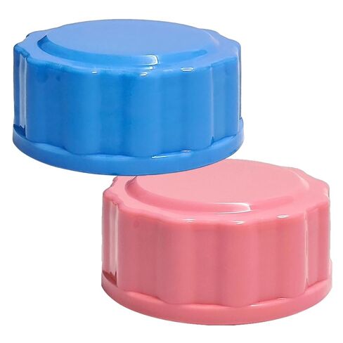 Travel and Storage Bottle Caps Compatible for Philips Avent Baby Bottles, Bottle Lids Replacement, 6 Count | Blue and Rose in Kuwait