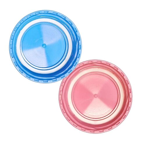 Travel and Storage Bottle Caps Compatible for Philips Avent Baby Bottles, Bottle Lids Replacement, 6 Count | Blue and Rose in Kuwait