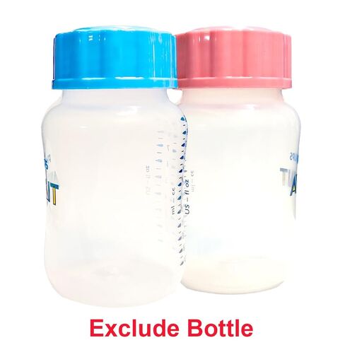 Travel and Storage Bottle Caps Compatible for Philips Avent Baby Bottles, Bottle Lids Replacement, 6 Count | Blue and Rose in Kuwait