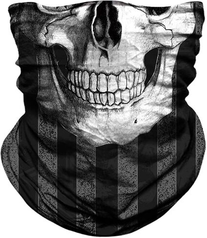 Seamless Neck Gaiter Shield Scarf Bandana Face Mask Seamless UV Protection for Motorcycle Cycling Riding Running Headbands in Kuwait