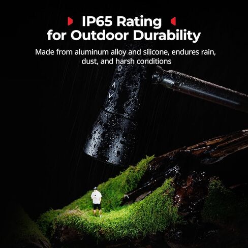 SmallRig RF 05B مصباح يدوي LED محمول للتصوير الفوتوغرافي 1900K-8000K، 2600 مللي أمبير 5W-8W ضوء فيديو تكبير مع شرائح فيلم Gobos مرشحات Barndoor Spotlight Snoot Diffuser لمنشئي المحتوى، تصنيف IP65 -6137 in Kuwait