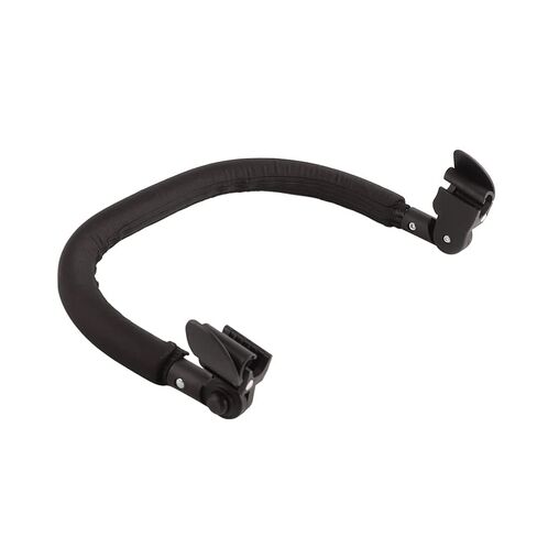 Universal Baby Stroller Bumper Bar, Armrest, Handle, Crossbar, Stroller Accessories, Black PU (Black) in Kuwait