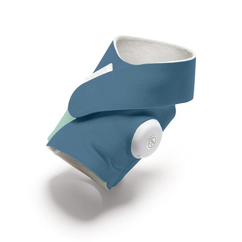 Owlet Accessory Fabric Sock for Dream Sock Baby Monitor, Fits Babies 0 to 18 Months, Bedtime Blue (Sensor and Base Station Not Included) in Kuwait