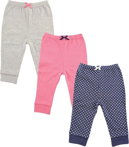 Luvable Friends 3 Pack Tapered Ankle Pants in Kuwait