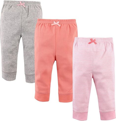 Luvable Friends 3 Pack Tapered Ankle Pants in Kuwait