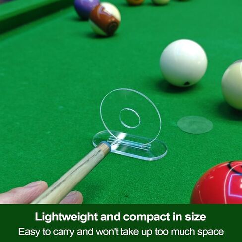 Billiard Rod Trainer | Pool Table Stick Practice | Lightweight Billiard Cue Exerciser, Transparent Pool Stick Training Tool in Saudi Arabia