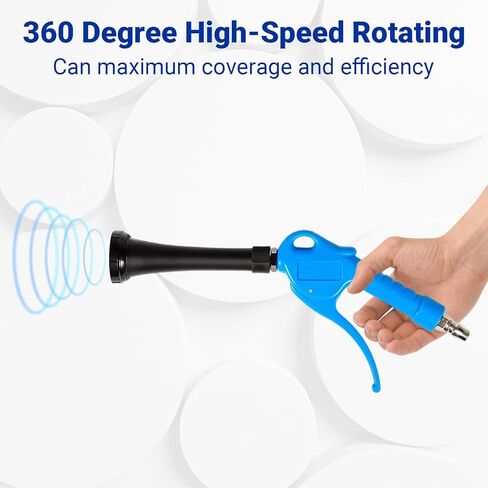 NVIXS Detailing Car Cleaning Gun Interior Dryer Air Blow Gun, High Pressure Blower Gun, Car Detailing Tools for Quickly Blowing Out Dirt and DustWorking with Air in Kuwait