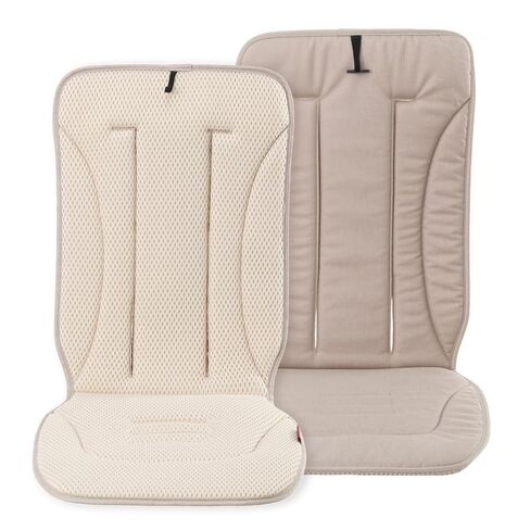 Momcozy Reversible Stroller Seat Liner, Water-Resistant & Easy Clean Side, Breathable & Comfortable Mesh Side, Universal 3-Hole Adjustable Design, All-Season Cushion Pad for Strollers, Carriages in Kuwait