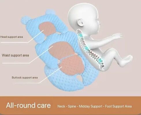 Child Carriage Pad，Universal Soft Baby Car Seat Insert Pad，Mesh Liner for Stroller ，Car Seat, High Chair, Bassinet(Randomly Gifted with a Drool Towel as a Gift for The Baby) (Pink) in Saudi Arabia