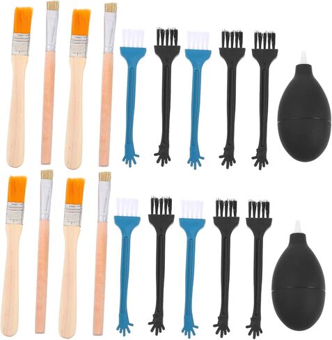 STOBOK 2sets Electronic Clean Kit Air Blower and Cleaning Brushes for Headset Mobile and Camera Maintenance Practical Dust Removal Tools for Electronics in Kuwait