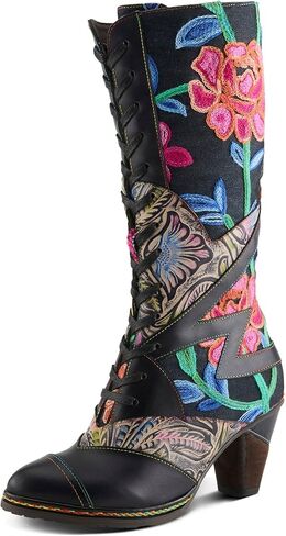 SPRING STEP L'Artiste Women's Malagie-Rose Mid Calf Boot in Kuwait