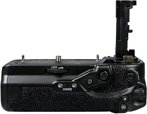 مقبض بطارية R5 Mark II يحل محل BG-R20، متوافق مع كاميرات Canon EOS R6 Mark III /R6 Mark II /R5 Mark II، يمكن أن يستوعب بطاريتين ليثيوم أيون LP-E6/N/NH قابلة لإعادة الشحن للتصوير طويل الأمد. in Kuwait