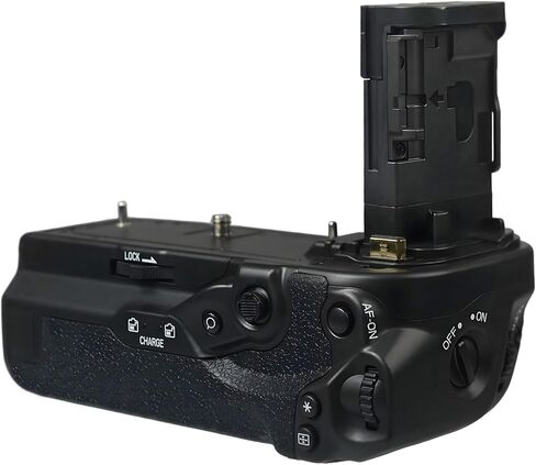 مقبض بطارية R5 Mark II يحل محل BG-R20، متوافق مع كاميرات Canon EOS R6 Mark III /R6 Mark II /R5 Mark II، يمكن أن يستوعب بطاريتين ليثيوم أيون LP-E6/N/NH قابلة لإعادة الشحن للتصوير طويل الأمد. in Kuwait
