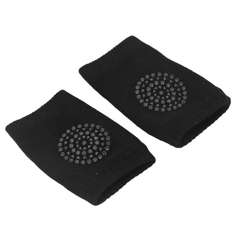 VBESTLIFE Crawling Baby Knee Pads,8 Pairs Crawling Baby Knee Pads Unisex Soft Cotton Safety Toddler Knee Protector (Black) in Kuwait