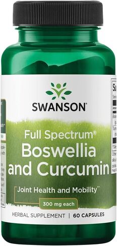 Swanson Full Spectrum Boswellia and Curcumin 60 Capsules(Packing May Vary) in Saudi Arabia