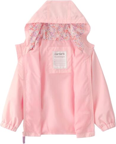 Carter's Baby Girls' Blustery Break-Up Lightweight Hooded Windbreaker Jacket in Kuwait