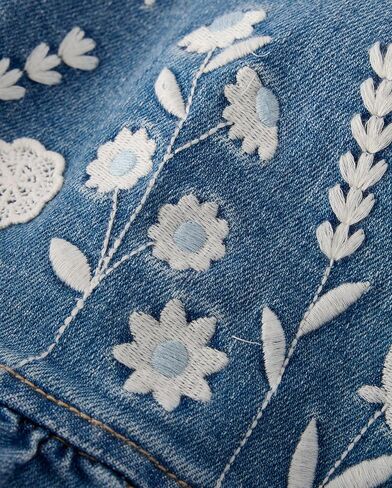 Gymboree Girls' And Toddler Embroidered Denim Jackets in Saudi Arabia