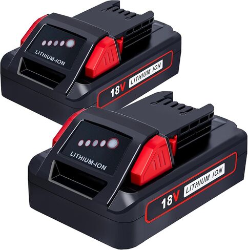 ترقية بطارية بديلة 15 أمبير 18 فولت (عبوتان) لأدوات Milwaukee M18 - متوافقة مع 48-11-1850، 48-11-1852، 48-11-1820، 48-11-1828، 48-11-1830 in Saudi Arabia