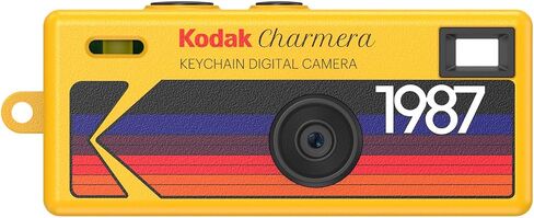 كاميرا رقمية بسلسلة مفاتيح Kodak Charmera (صندوق أعمى بنمط عشوائي، كاميرا واحدة) مع حزمة بطاقة ذاكرة سعة 32 جيجابايت (عنصران) in Kuwait