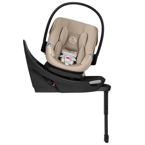 Aton G2 Swivel Infant Car Seat with Load Leg Base- Almond Beige in Kuwait