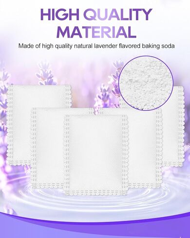 3.5" Diaper Pail Deodorizer Lavender Scented Odor Absorber Compatible with Munchkin Arm and Hammer Puck Baking Soda Cartridge Diaper Pail, 14 Pack in Saudi Arabia