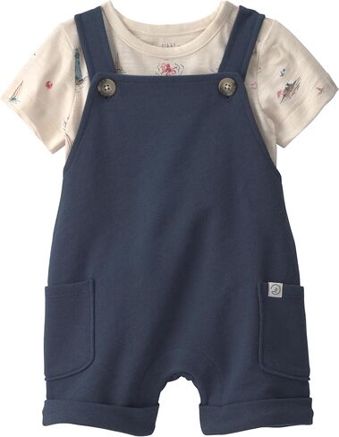 little planet by carter's Baby 2-piece Organic Cotton Overall Set in Kuwait