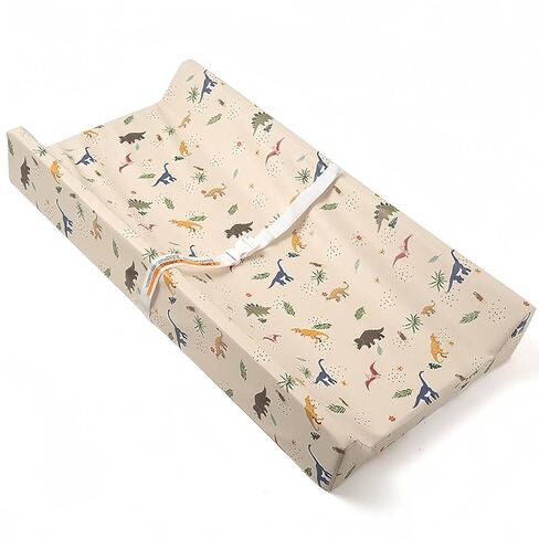 Baby Changing Pad Diaper Changing Pads for Babies Non-Slip Wipeable Changing Mat for Dresser and Table PU Cover with Cute Animal Patterns in Kuwait
