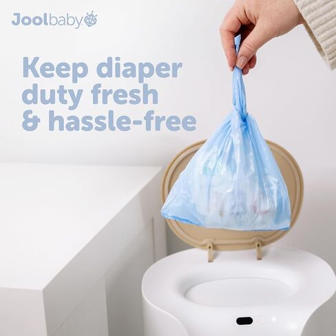 Jool Baby Diaper Disposable Bags (225 Count) - Lavender-Scented, Easy to Tie – Great for At Home & On the Go in Saudi Arabia