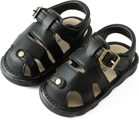 Jastore Infant Baby Boys Girls Squeaky Sandals Summer Newborn Crib Shoes First Walkers Prewalkers Shoes in Saudi Arabia