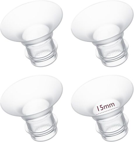 Momcozy Breast Pump S12 Pro Quick, Hands-Free Wearable & Wireless Pump, with DoubleFit Hybrid Flange, 3 Modes & 9 Levels Electric Pump Portable, Smart Display, 24mm Flange, 2 Count, Cozy White in Kuwait