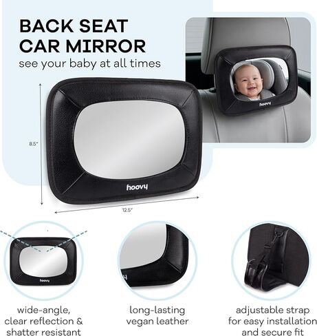 مجموعة أساسيات سيارة الأطفال 3 في 1 من Hoovy My First Car Ride، ومظلات شمسية دوارة، ومرآة خلفية، وواقي مقعد in Kuwait