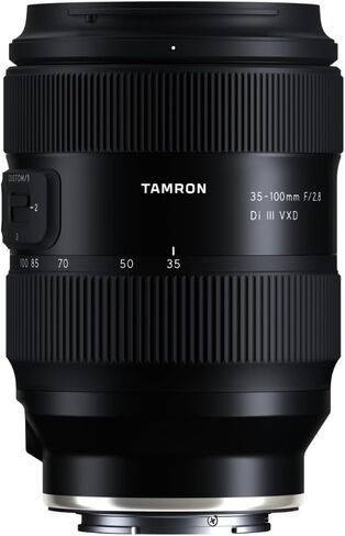 عدسة تكبير تامرون 35-100 ملم F/2.8 Di III VXD لكاميرا Sony E-Mount (أسود) in Kuwait