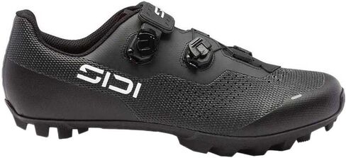 حذاء Sidi Dominator X XC Clipless - للرجال أسود، غابة عميقة، أبيض ثلجي ورمل، مقاسات 40-48، نعل كربون، قرص Duel 002C in Kuwait