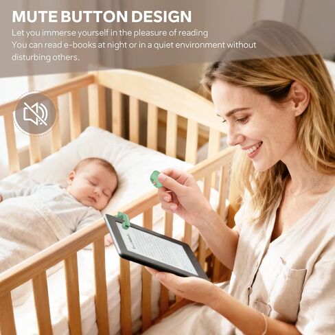 حلقة Kindle Page Turner، أداة تحويل الصفحة لـ Kindle Paperwhite/Oasis/Scribe، لا يوجد مشبك بلوتوث على Kindle Clicker، جهاز تحكم عن بعد للكاميرا لأجهزة iPhone iPad اللوحية، مناسب للأغطية السميكة مع حقيبة تخزين in Kuwait