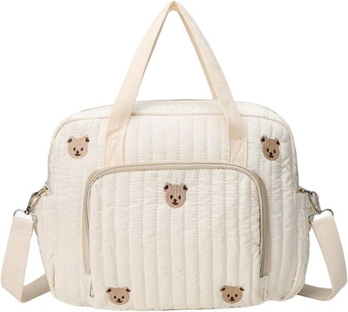 Messenger Diaper Bags, 14x4x11 Inch Large Capacity Baby Bag, Portable Lightweight Diaper Tote with Handle and Strap for Travel, Baby Bags, Messenger Bagss in Kuwait