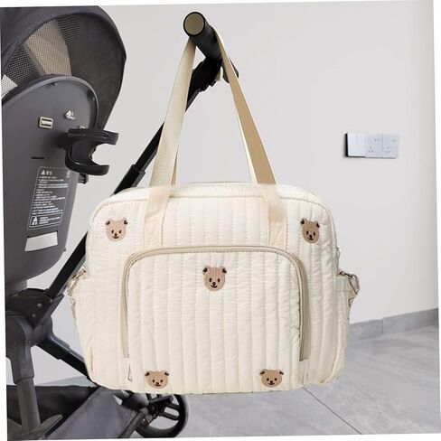 Messenger Diaper Bags, 14x4x11 Inch Large Capacity Baby Bag, Portable Lightweight Diaper Tote with Handle and Strap for Travel, Baby Bags, Messenger Bagss in Kuwait